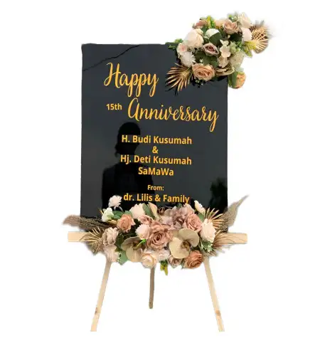 Papan Bunga Akrilik Pasirtalaga